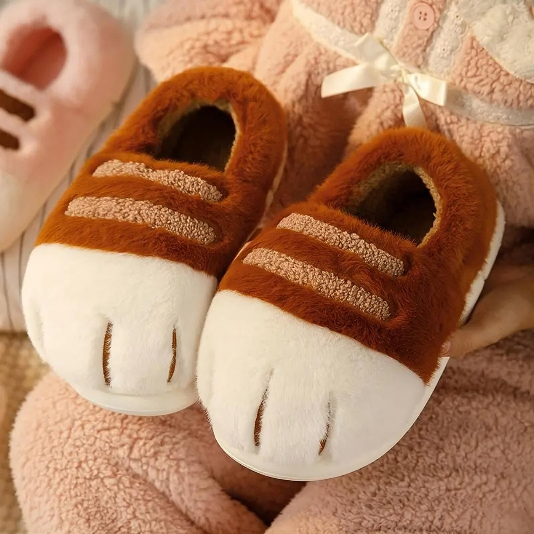 Pantuflas de gatito